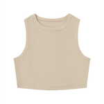 Bodycon,Cropped,stretched,tank,Minimal