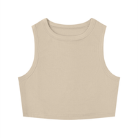 Bodycon,Cropped,stretched,tank,Minimal