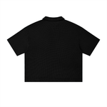 waffle,polo,Basics,Casual,Sporty,Street,Vintage