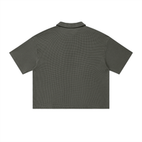 waffle,polo,Basics,Casual,Sporty,Street,Vintage