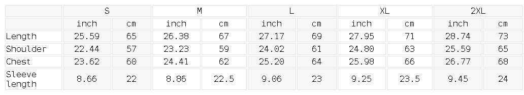 Size Guide