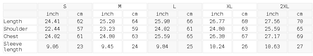 Size Guide