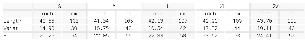 Size Guide