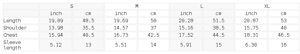 Size Guide
